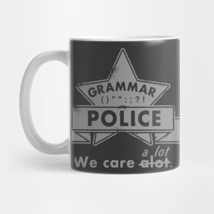 Grammar Police Mug